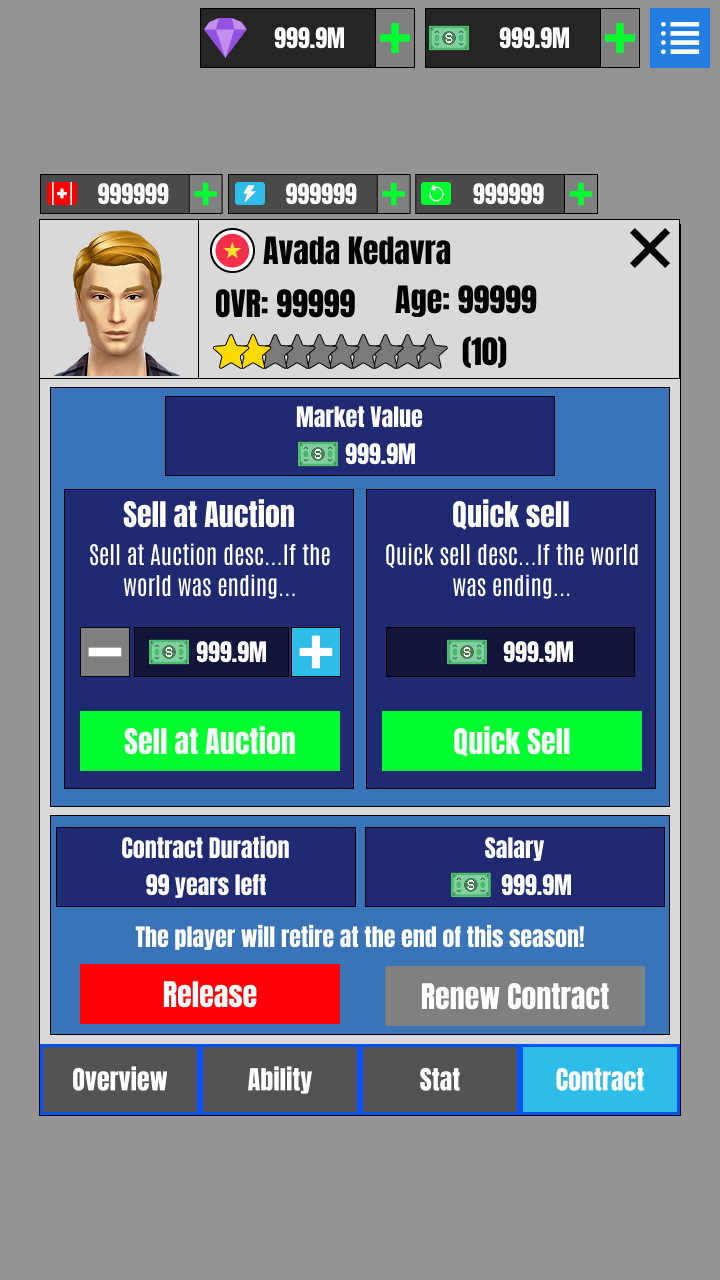 Player Contract